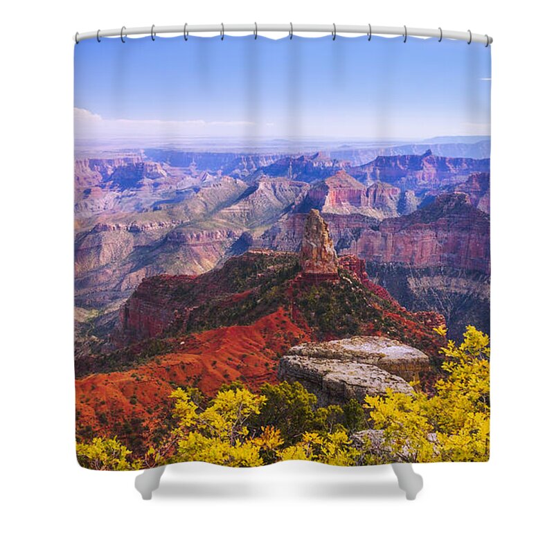 Grand Arizona Shower Curtain featuring the photograph Grand Arizona by Chad Dutson