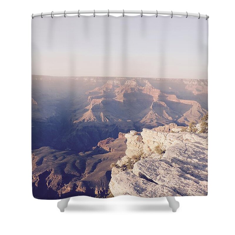 Grand Canyon Shower Curtain featuring the photograph Grand Canyon Light by Tiffany Marchbanks