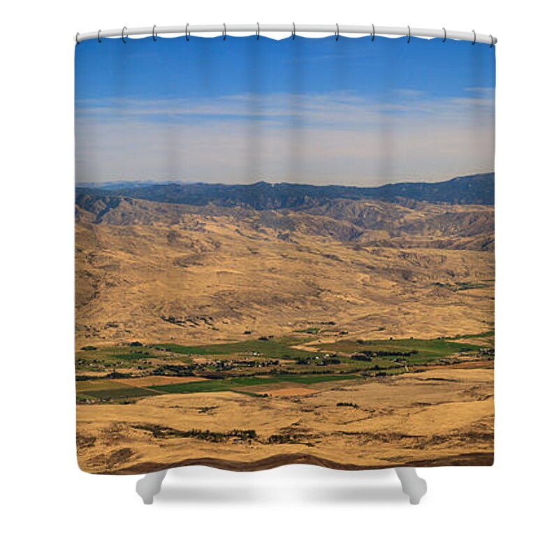 Idaho Shower Curtain featuring the photograph Great View by Robert Bales