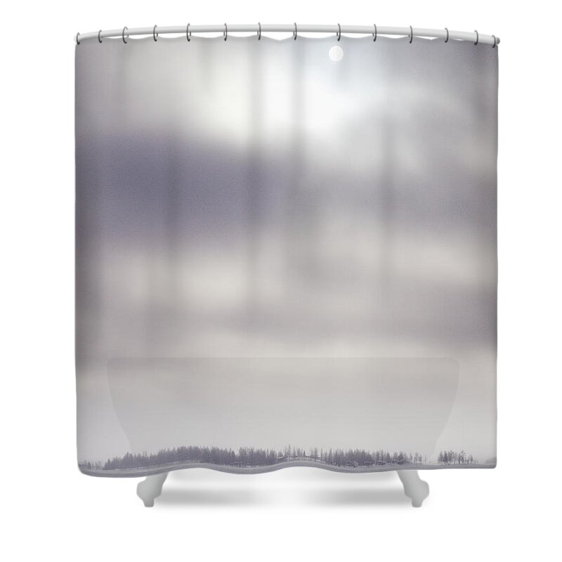 Lehtokukka Shower Curtain featuring the photograph Gulf of Bothnia variations nr 12 by Jouko Lehto