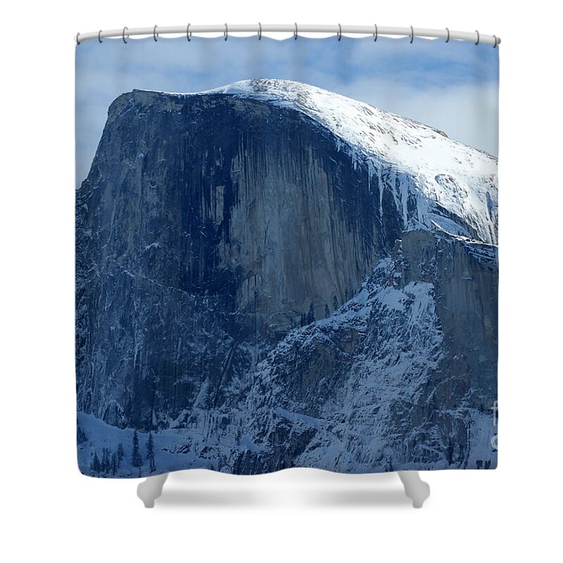 Half Dome Shower Curtain featuring the photograph Half Dome by Christine Jepsen