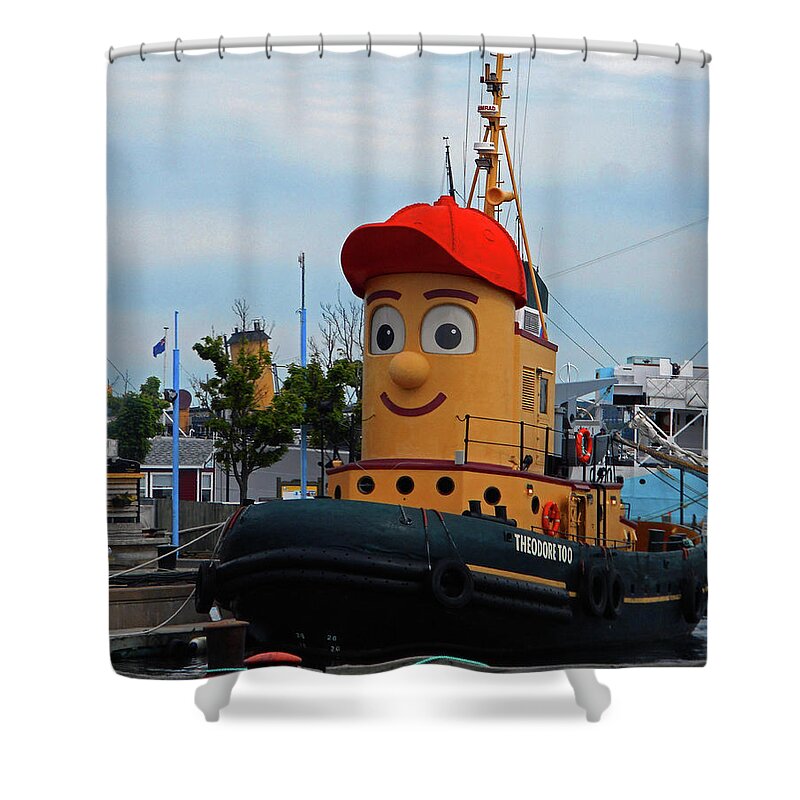 Halifax Shower Curtain featuring the photograph Halifax 12 by Ron Kandt