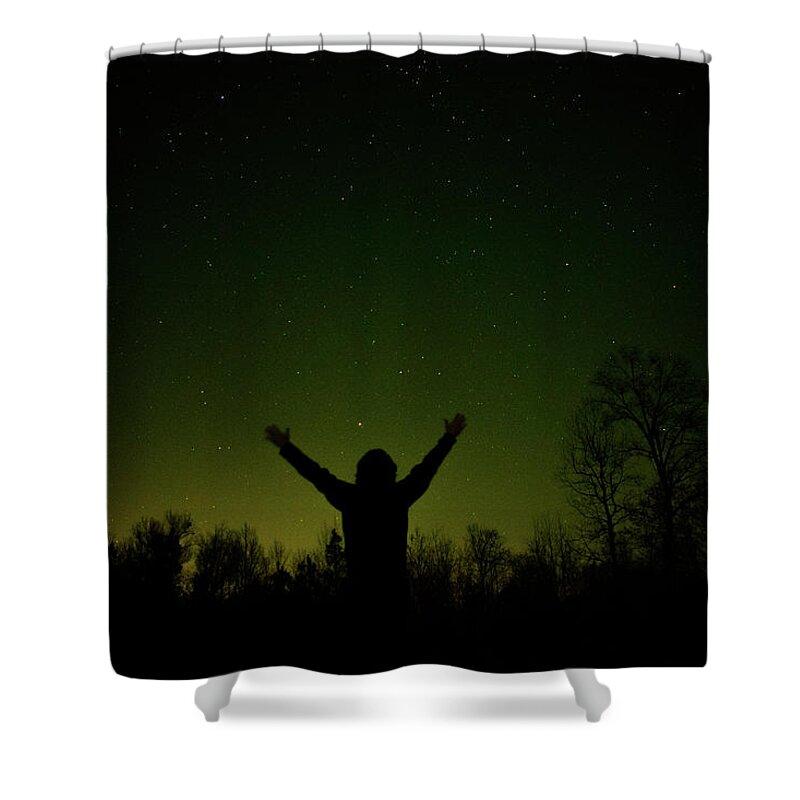Alabama Shower Curtain featuring the photograph Hands to the Heavens by James-Allen