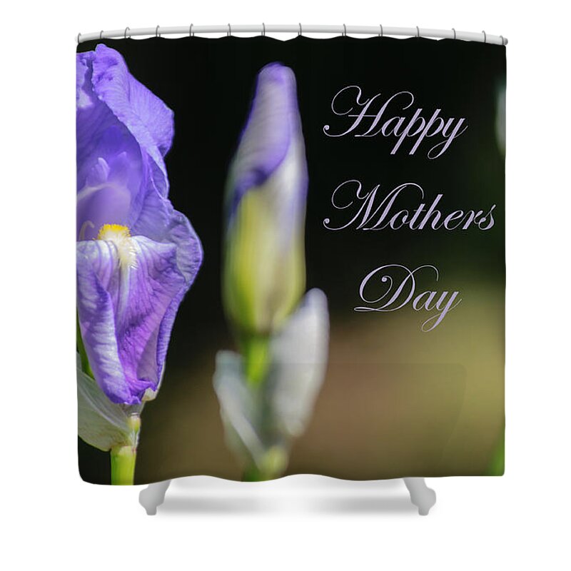Happy Mothers Day Shower Curtain featuring the photograph Happy Mothers Day by Tikvah's Hope