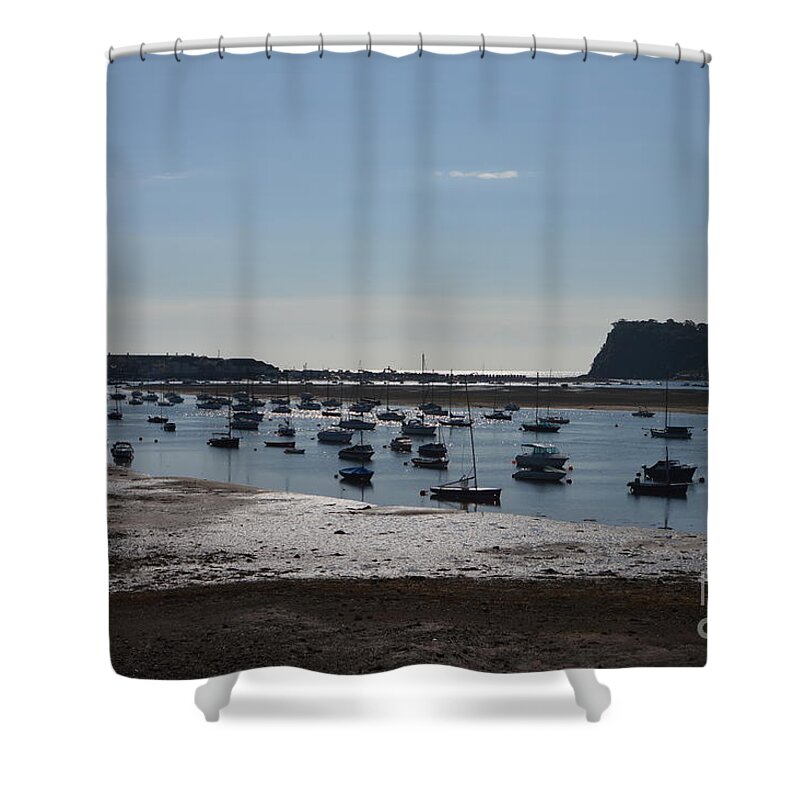 Boats Shower Curtain featuring the photograph Harbour by Andy Thompson