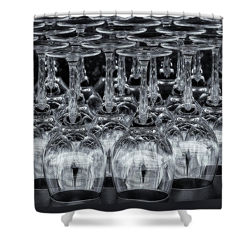Iceland Shower Curtain featuring the photograph Harpa Glasses by Tom Singleton