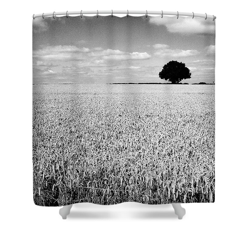  Shower Curtain featuring the photograph Hawksmoor by John Edwards