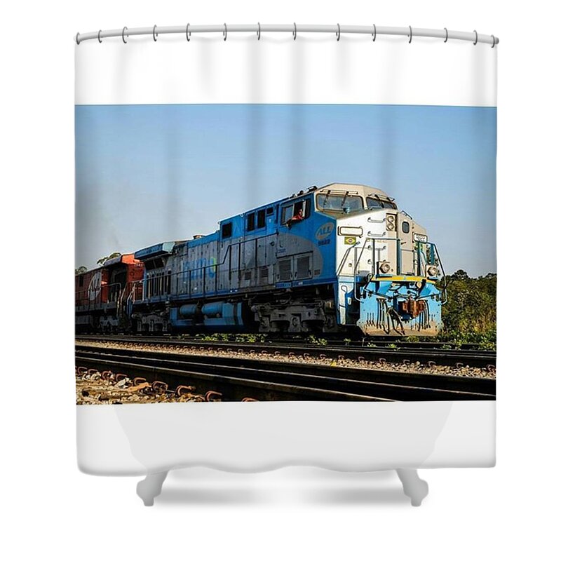 Freight Transport Shower Curtains