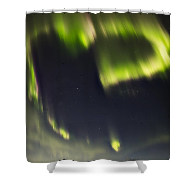  Alaska Shower Curtain featuring the photograph Heart Of Denali by Ed Boudreau