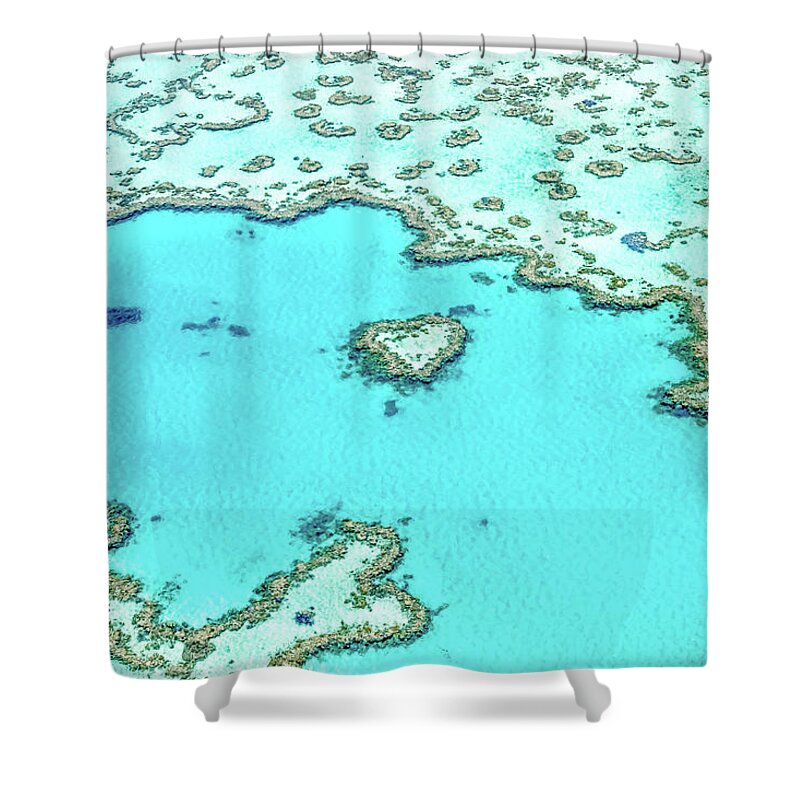 Australia Shower Curtain featuring the photograph Heart Of The Reef by Az Jackson