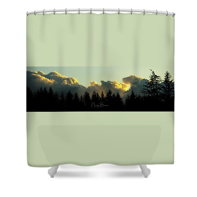 Heaven Shower Curtain featuring the photograph Heaven Is Not Far by Nick Boren