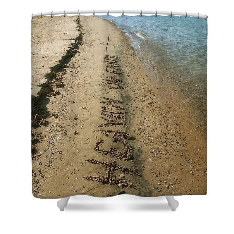 Beach Shower Curtain featuring the photograph Heaven On Earth by Terry Doyle