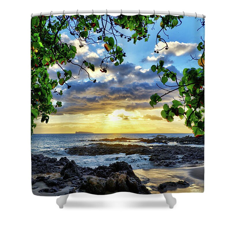 Maui Shower Curtain featuring the photograph Heaven on Maui by Eddie Yerkish