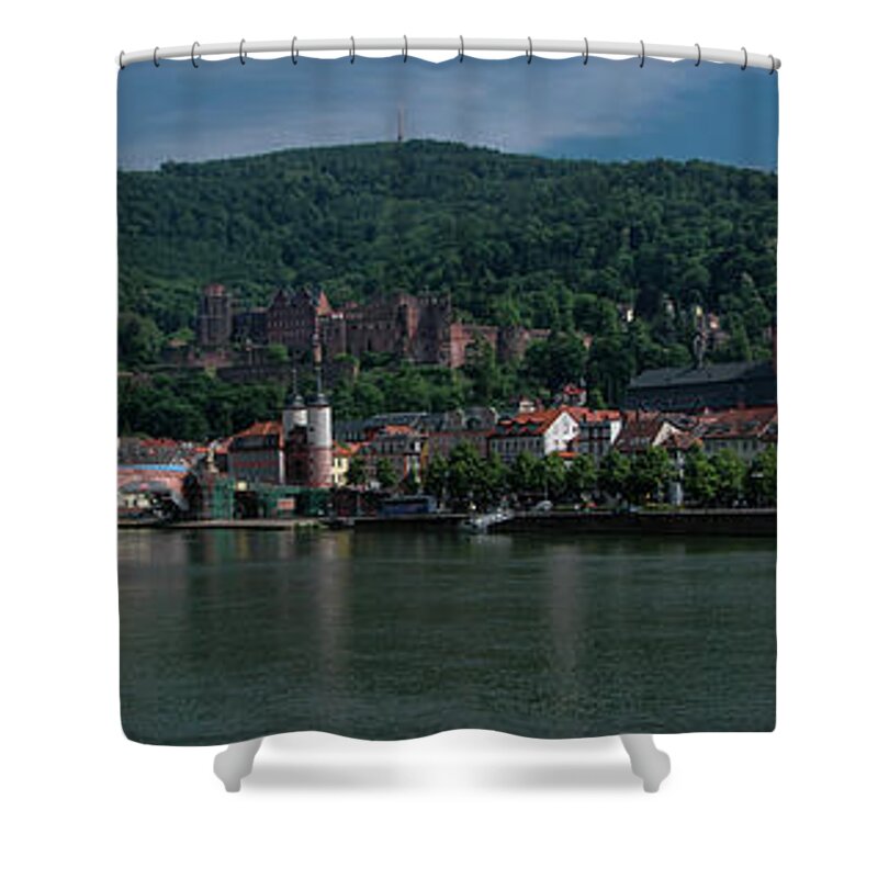 Orcinus Fotograffy Shower Curtain featuring the photograph Heidelberg by Kimo Fernandez