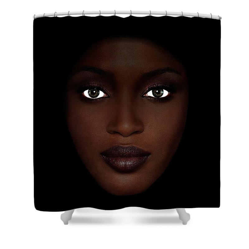 Woman Shower Curtain featuring the photograph Her Beauty Haunts Me Still  by David Dehner