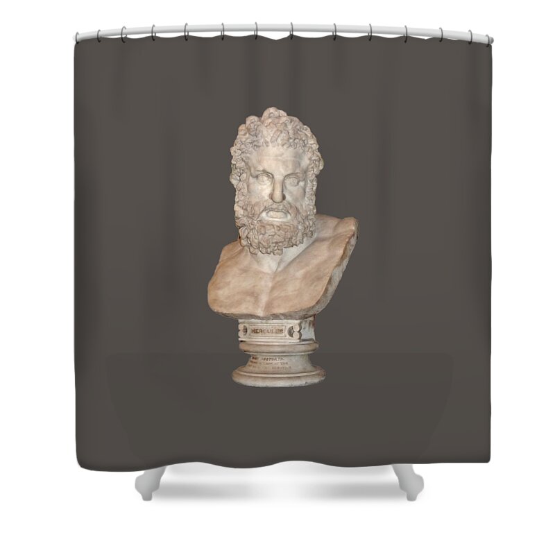 Photography Shower Curtain featuring the photograph Hercules by Francesca Mackenney