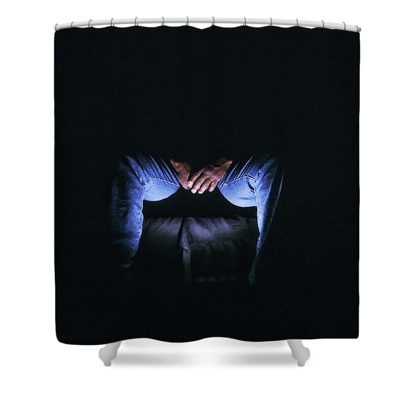 Men Shower Curtain featuring the photograph Hidden Lives by Al Harden