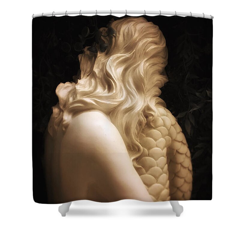 Mermaid Shower Curtain featuring the photograph Hidden Mermaid 2 by Nathan Little