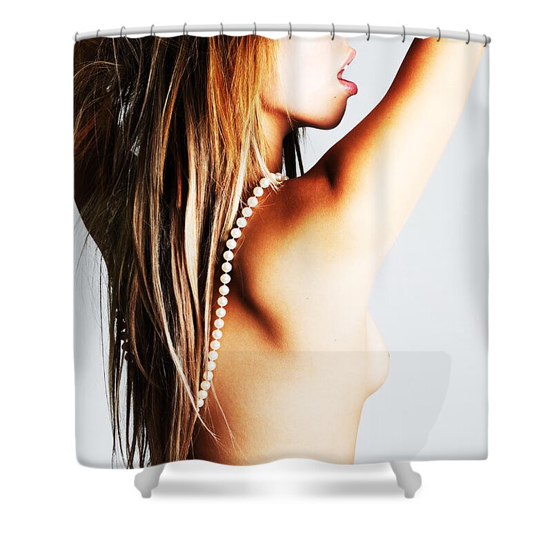 Artistic Shower Curtain featuring the photograph HipHop Club by Robert WK Clark