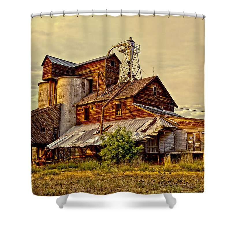 Historic Fairview Mill Shower Curtain featuring the photograph Historic Fairview Mill by David Simpson