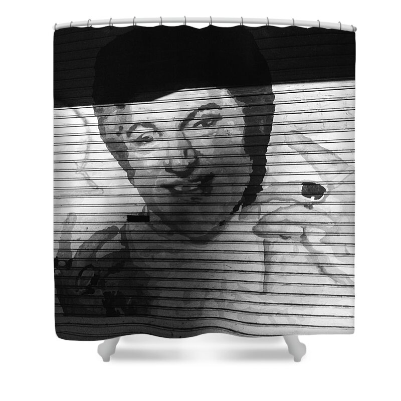 Hollywood Shower Curtain featuring the photograph Hollywood Pull Down 8 by Dorian Hill