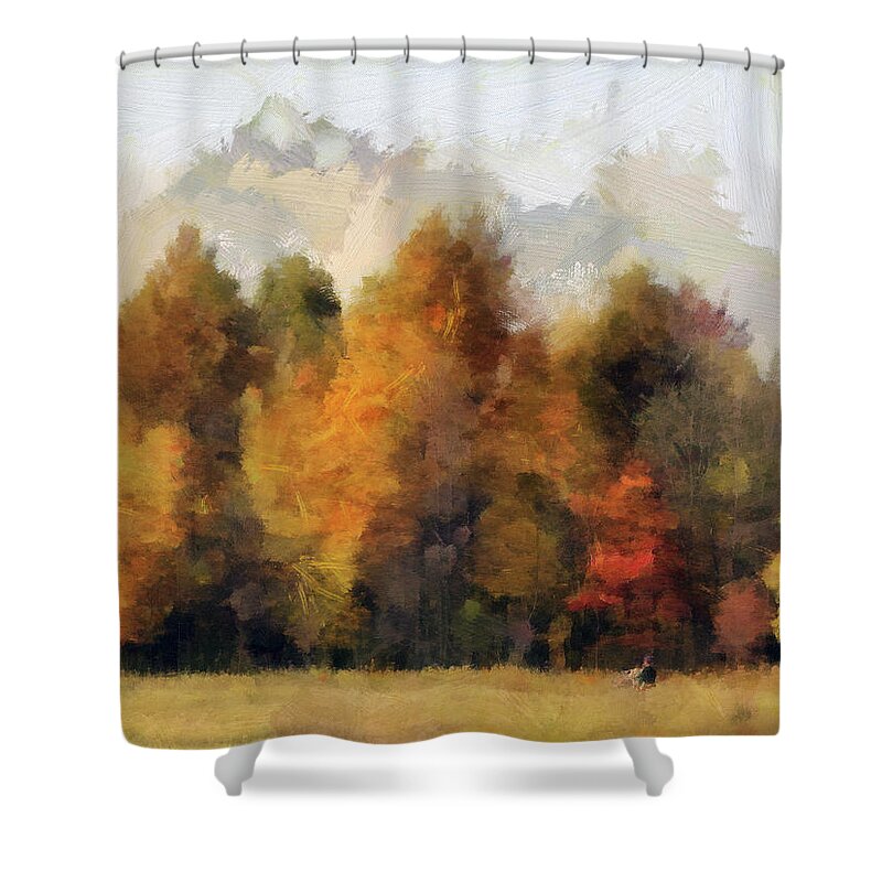 Landscape Shower Curtain featuring the photograph Home Away From Home by Cedric Hampton