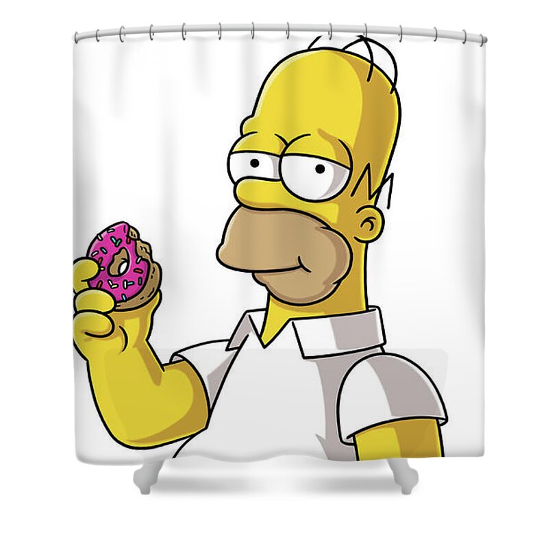Homer Simpson Shower Curtains