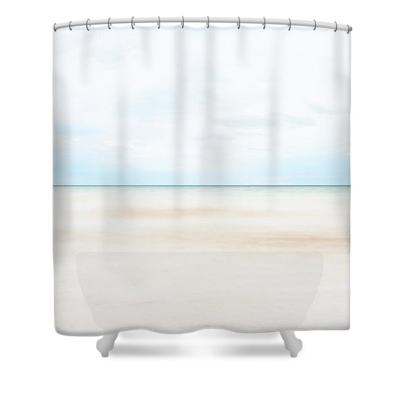 Horizon Shower Curtain featuring the photograph Horizon #9 by Scott Norris