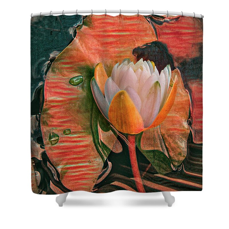 Everglades Shower Curtain featuring the photograph Hot Colors of the Tropics by Debra and Dave Vanderlaan