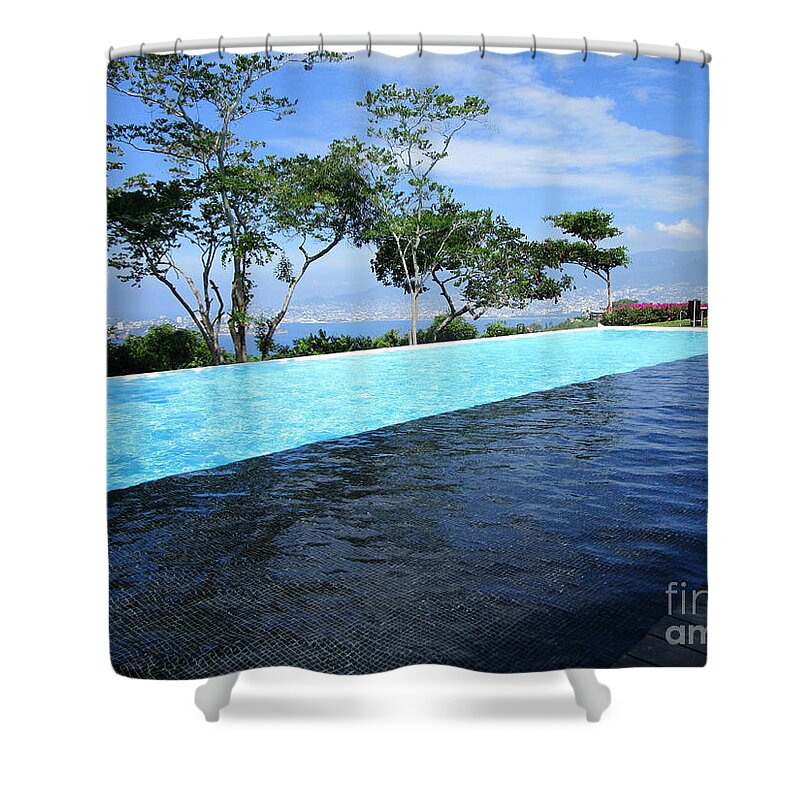 Hotel Encanto Shower Curtain featuring the photograph Hotel Encanto 6 by Randall Weidner