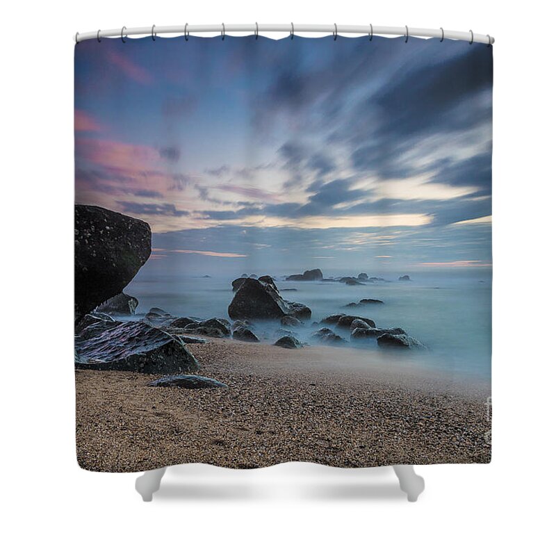 Dawn Shower Curtain featuring the photograph Hues of dawn by Howard Ferrier