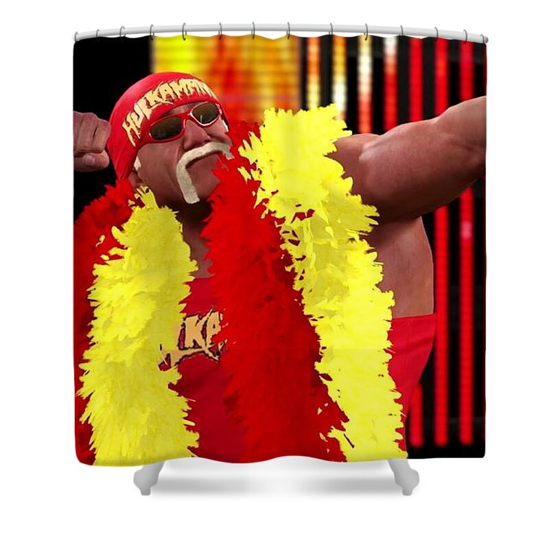 Hulk Hogan Shower Curtains