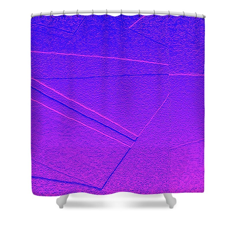 Abstract Shower Curtain featuring the photograph I M Your Man Detail 4 by Dick Sauer