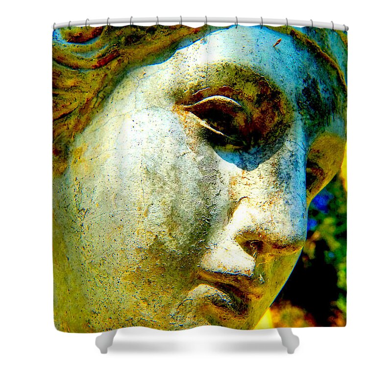 Love Shower Curtain featuring the photograph I Too shall wait for your love by Giorgio Tuscani