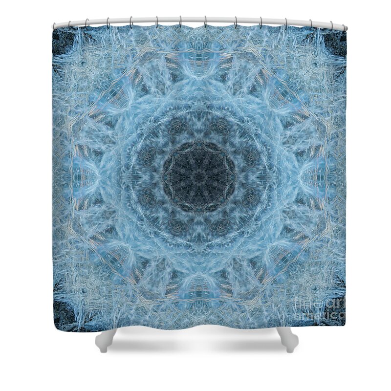 Hawaii Shower Curtain featuring the photograph Ice Blue by Teresa Wilson