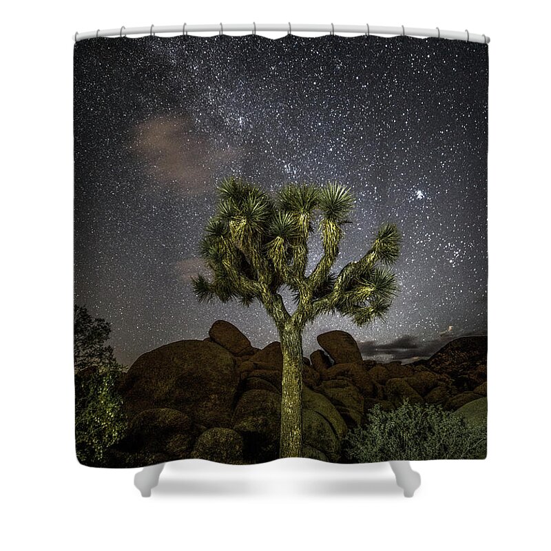 Astrophotography Shower Curtain featuring the photograph Illuminati 09 by Ryan Weddle