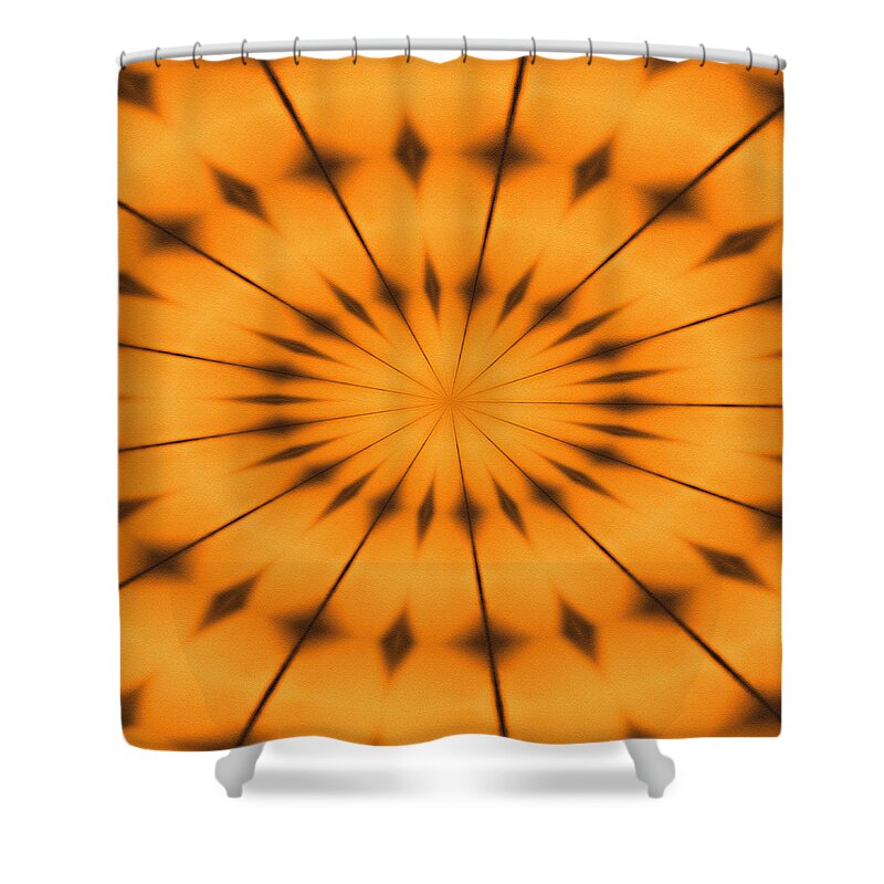 Immersion Shower Curtain featuring the digital art Immersion by Tom Druin
