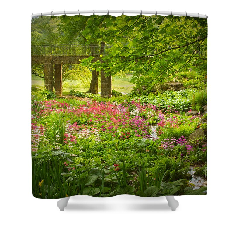 Shower Curtain featuring the photograph In Heaven's Dell by Marilyn Cornwell