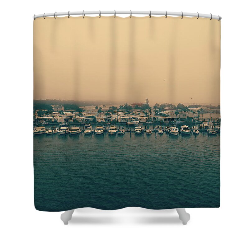 Mighty Sight Studio Shower Curtain featuring the photograph In the Slip by Steve Sperry