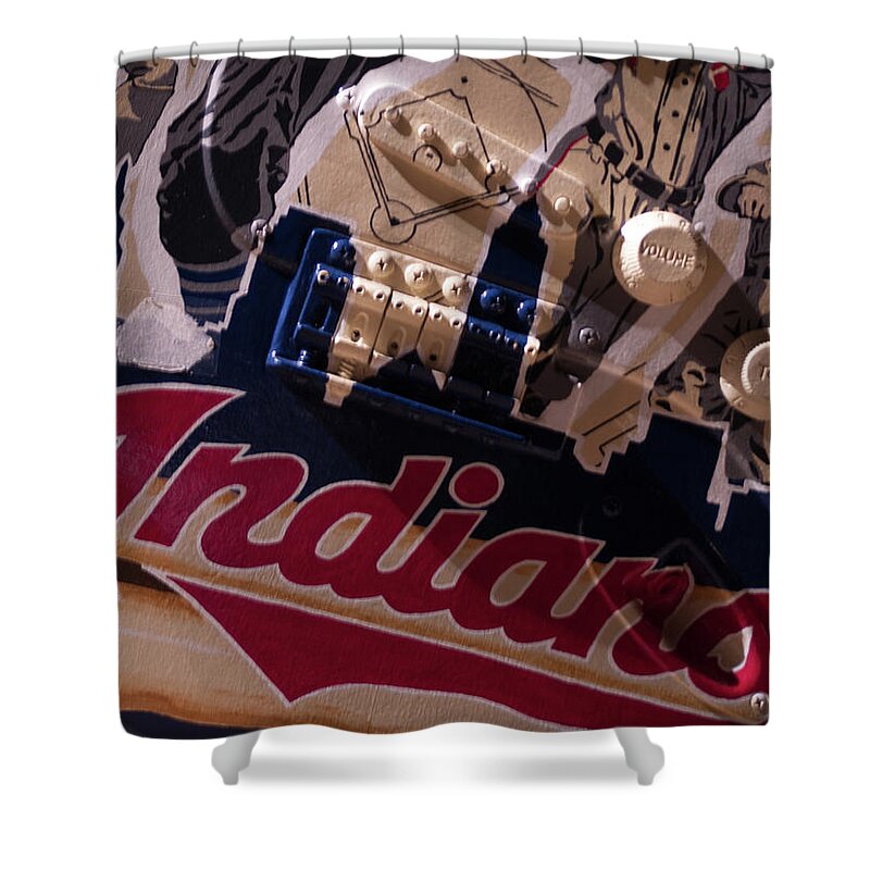 Cleveland Shower Curtain featuring the photograph Indians Rock by Stewart Helberg
