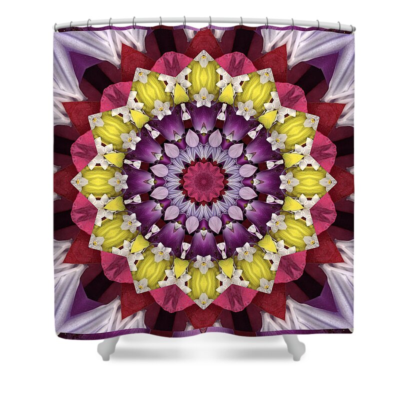 Mandalas Shower Curtain featuring the photograph Infinity by Bell And Todd