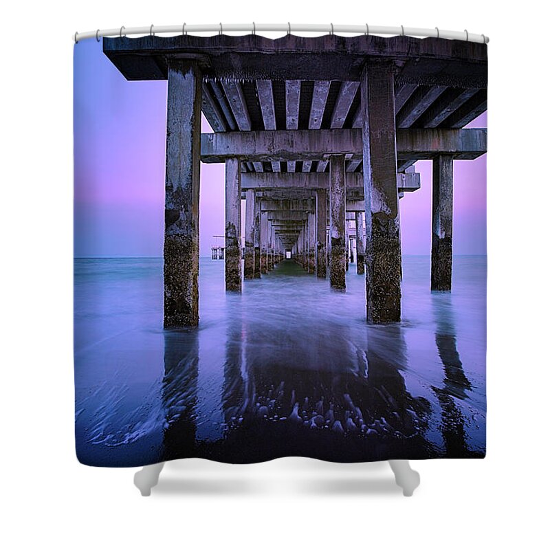 Atlantic Ocean Shower Curtain featuring the photograph Infinity by Edgars Erglis