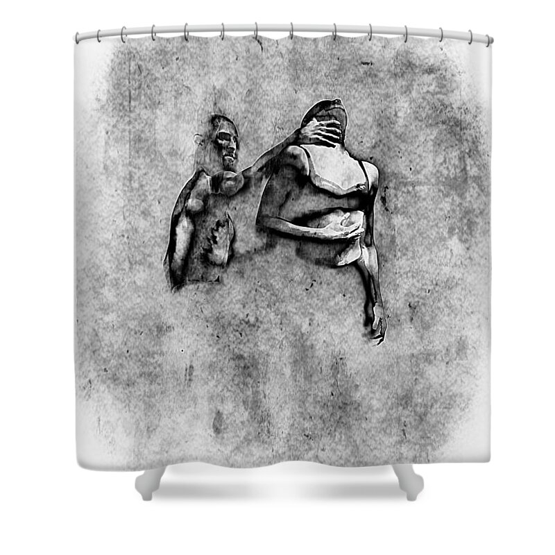 Unaids Shower Curtain featuring the photograph International Women's Day 2 by Jean Francois Gil