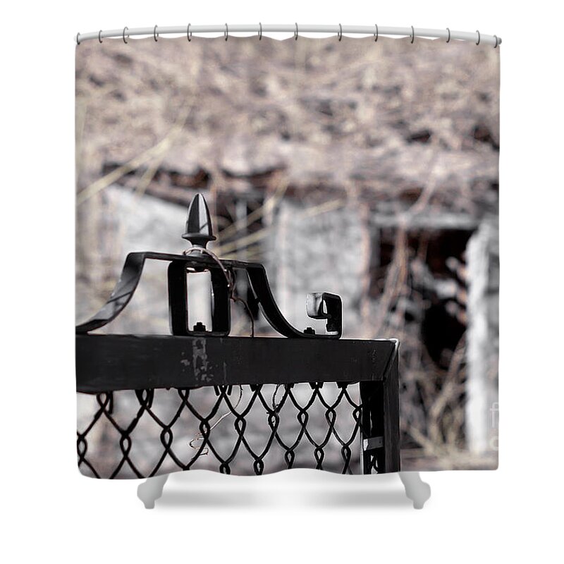 Gate Shower Curtain featuring the photograph Inviting by Rick Kuperberg Sr
