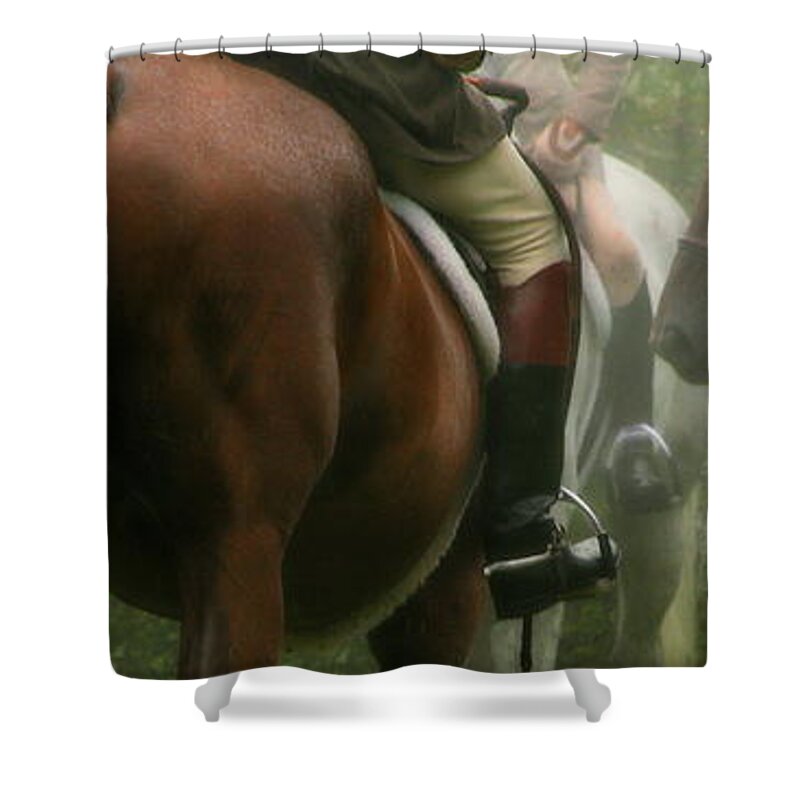  Shower Curtain featuring the photograph Iron by Angela Rath