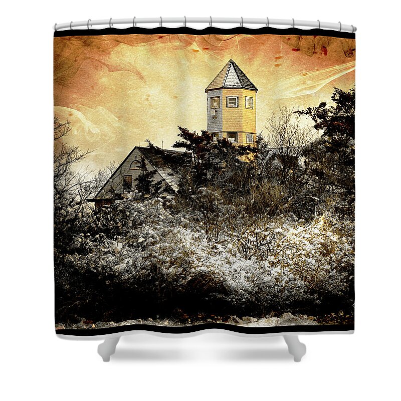 Landscape Shower Curtain featuring the photograph Island Beach by Sami Martin