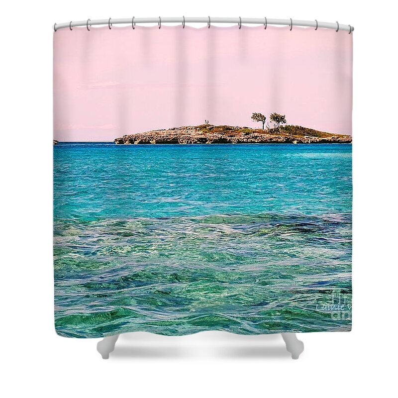 Island Shower Curtain featuring the photograph Island Tree Couple by Lainie Wrightson