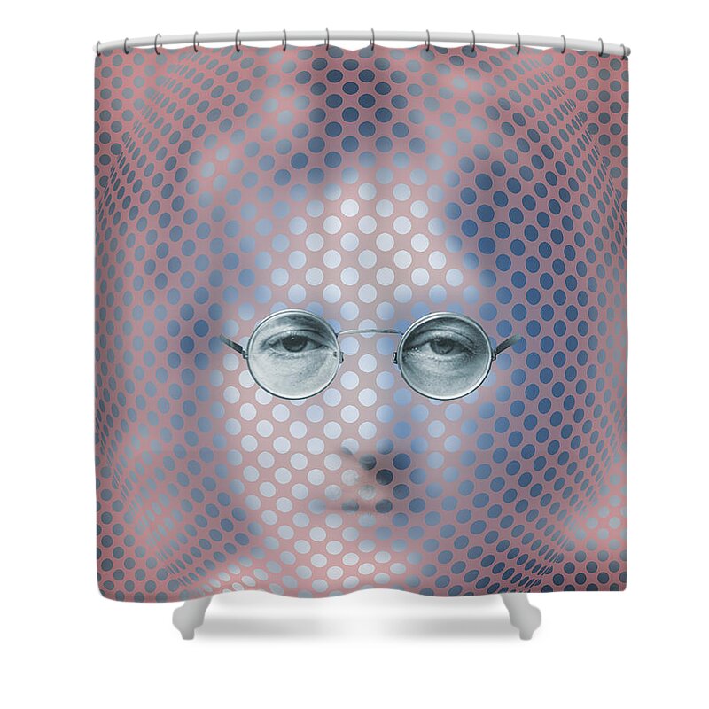 Lennon Shower Curtain featuring the photograph Isolation by Pedro L Gili