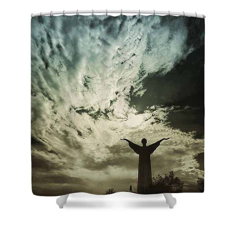 Love Shower Curtain featuring the photograph #italy #instago #instagood by Fabio Macchia