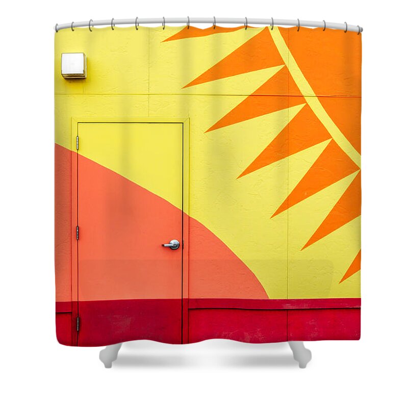 Havre Shower Curtain featuring the photograph It's a Sunshine Door by Todd Klassy
